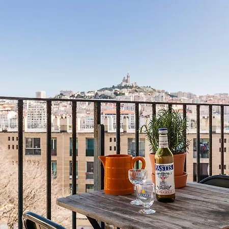 Le Ptit Jaune- Terrasse Sur Le Vieux Port Apartment Marseille