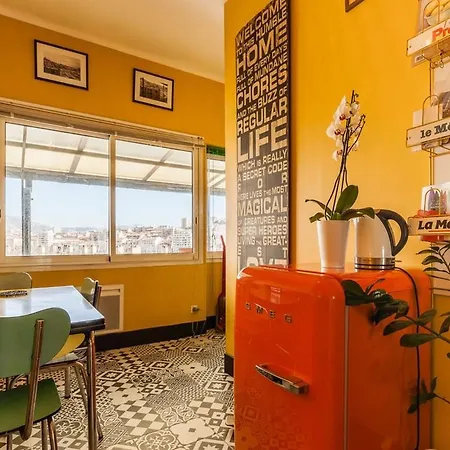 Le Ptit Jaune- Terrasse Sur Le Vieux Port Apartment Marseille